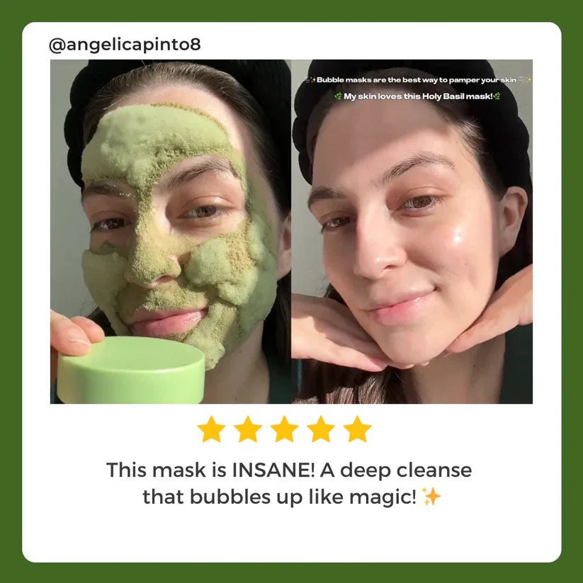 Holy Basil Bubble Deep Mask