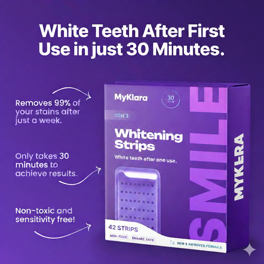 MyKlara - Purple Whitening Strips
