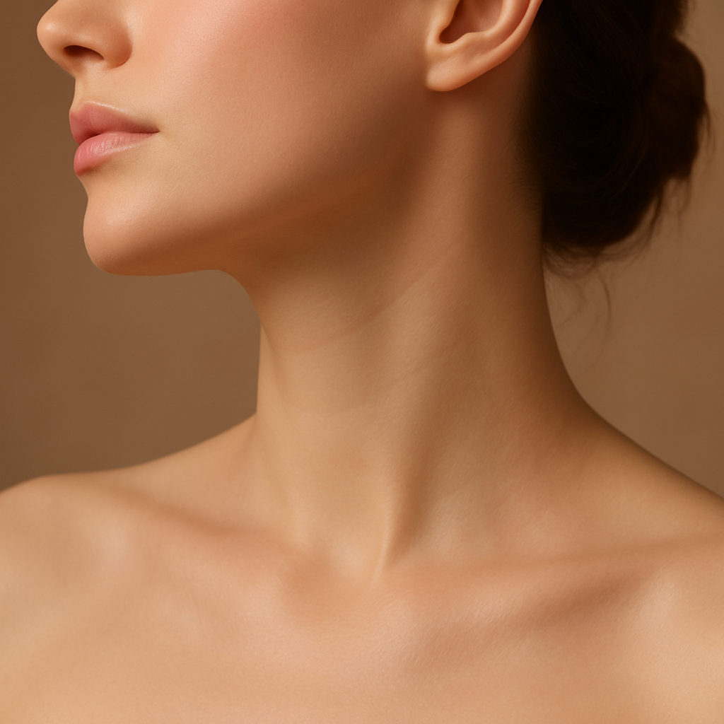 Your neck shows the years first